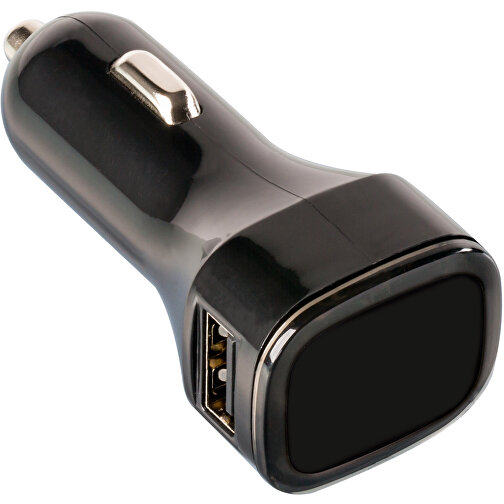 USB-Autoladeadapter COLLECTION 500 , Reflects, schwarz, Kunststoff, 70,00cm x 26,00cm x 31,00cm (Länge x Höhe x Breite), Bild 1