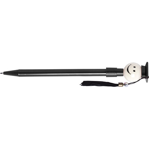 Kugelschreiber GRADOX , schwarz, 17,50cm (Breite), Bild 3