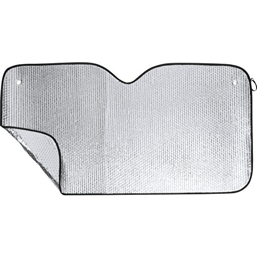 Autosonnenschutz BELGIOX , schwarz, Aluminium Luftblasen Beidseitig, 180,00cm x 90,00cm (Länge x Breite), Bild 1