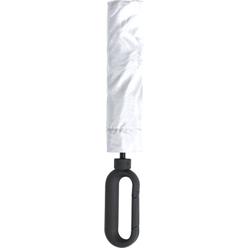Regenschirm BROSMON , weiß, Pongee, , Bild 1
