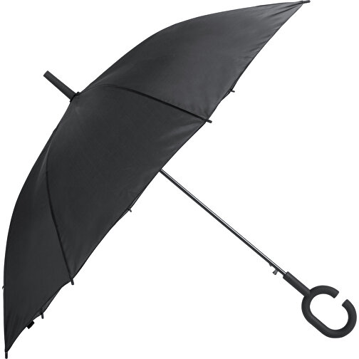 Regenschirm HALRUM , schwarz, , Bild 1