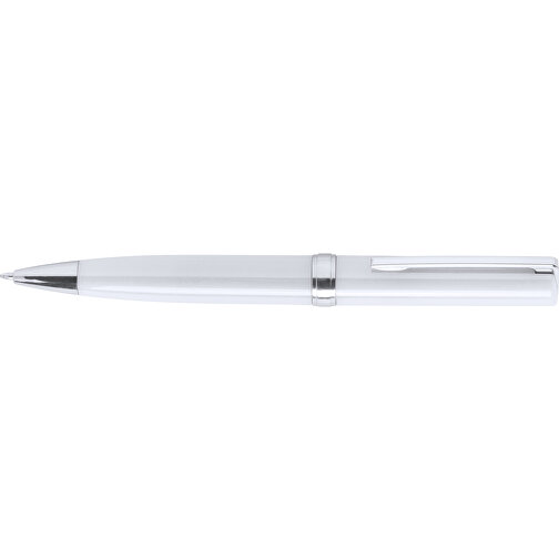 Kugelschreiber TANETY , weiß, 13,50cm (Breite), Bild 3