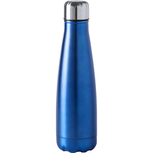 Trinkflasche HERILOX , blau, Rostfreier Stahl, 26,00cm (Breite), Bild 1