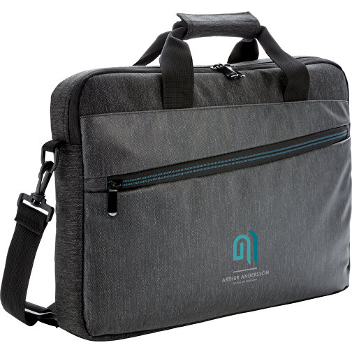 900D Laptop-Tasche, PVC-frei, Schwarz , schwarz, Polyester, 39,00cm x 28,00cm (Länge x Höhe), Bild 8
