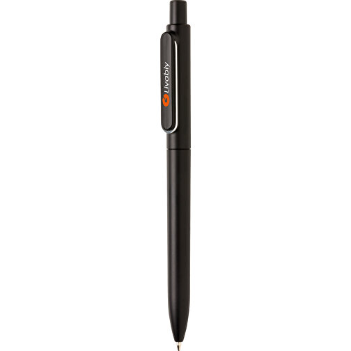 X6 Stift, Schwarz , schwarz, ABS, 14,90cm (Höhe), Bild 6