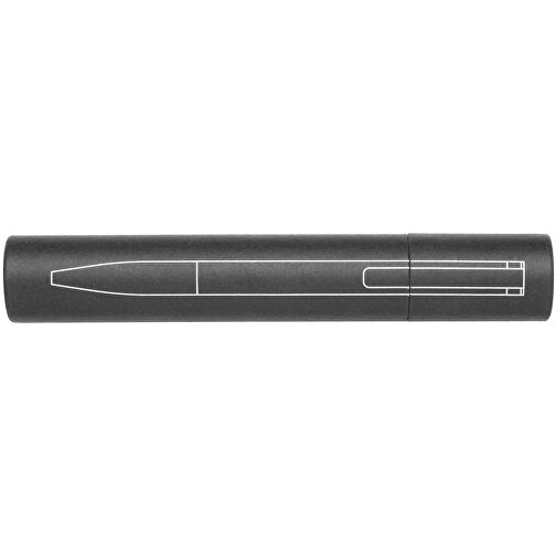 Kugelschreiber ONYX K-IX Mit Geschenkverpackung , Promo Effects, schwarz, Metall gummiert, 13,80cm (Länge), Bild 3