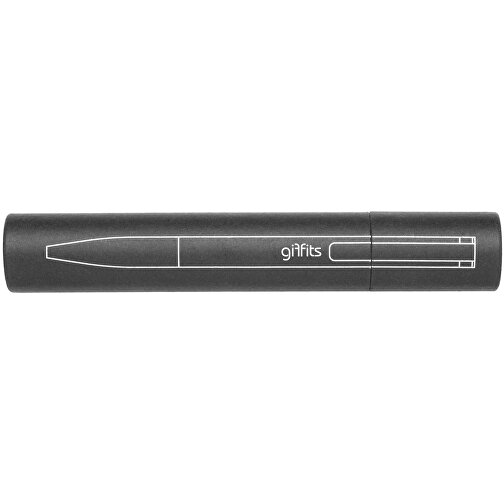 Kugelschreiber ONYX K-IX Mit Geschenkverpackung , Promo Effects, schwarz, Metall gummiert, 13,80cm (Länge), Bild 4