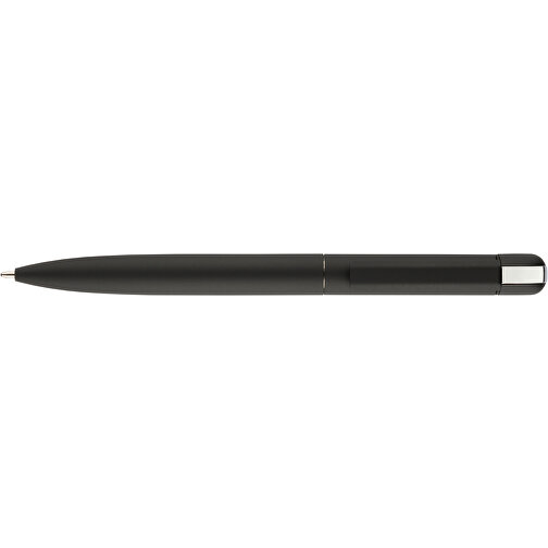 Kugelschreiber ONYX K-I Mit Geschenkverpackung , Promo Effects, schwarz, Metall gummiert, 13,80cm (Länge), Bild 2