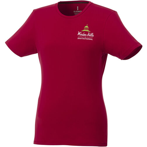 Balfour T-Shirt Für Damen , Green Concept, rot, Single jersey Strick 95% Bio Baumwolle, 5% Elastan, 200 g/m2, S, , Bild 4