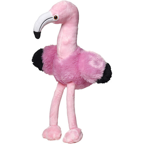 Flamingo Fernando , pink, Polyester, Polyesterfasern, 28,00cm x 41,00cm x 24,00cm (Länge x Höhe x Breite), Bild 1