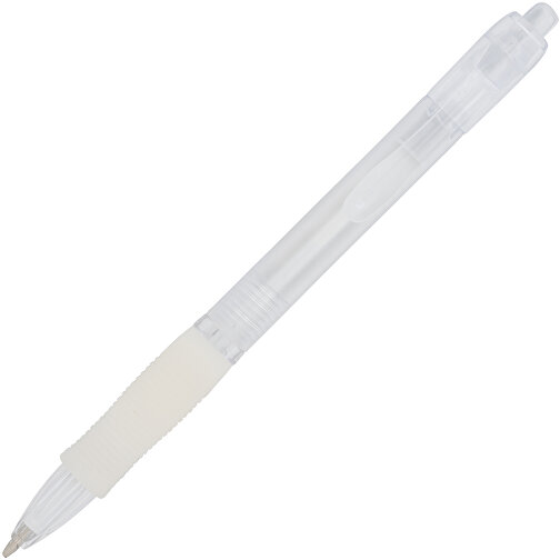 Bolígrafo translúcido de color y agarre de goma 'Trim', Imagen 2