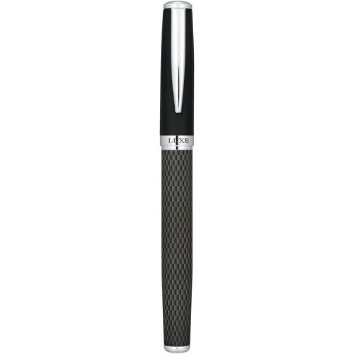 Carbon Duo Kugelschreiberset Mit Hülle , schwarz, Metall, 18,00cm x 2,80cm x 11,50cm (Länge x Höhe x Breite), Bild 6