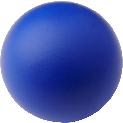 Cool Runder Antistressball , royalblau, PU Kunststoffschaum, , Bild 1