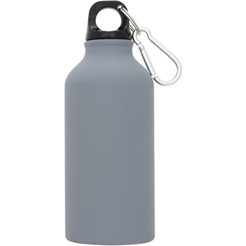Oregon Matte 400 Ml Trinkflasche Mit Karabiner , grau, Aluminium, 17,50cm (Höhe), Bild 2