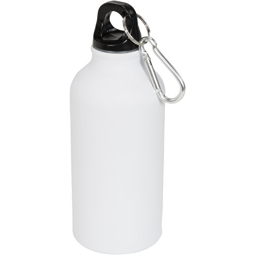 Oregon Matte 400 Ml Trinkflasche Mit Karabiner , weiß, Aluminium, 17,50cm (Höhe), Bild 1