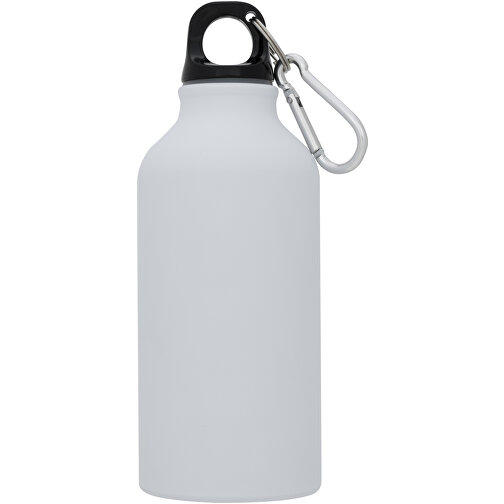 Oregon Matte 400 Ml Trinkflasche Mit Karabiner , weiß, Aluminium, 17,50cm (Höhe), Bild 2