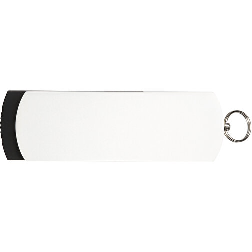 USB-Stick COVER 32GB , Promo Effects MB , silber / schwarz MB , 32 GB , Kunststoff/Aluminium MB , 3 - 10 MB/s MB , 5,40cm x 0,85cm x 1,70cm (Länge x Höhe x Breite), Bild 4