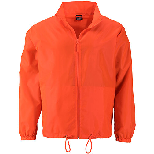 Men's Promo Jacket , James Nicholson, orange/neon, Oberstoff: 100% Polyester, L, , Bild 1