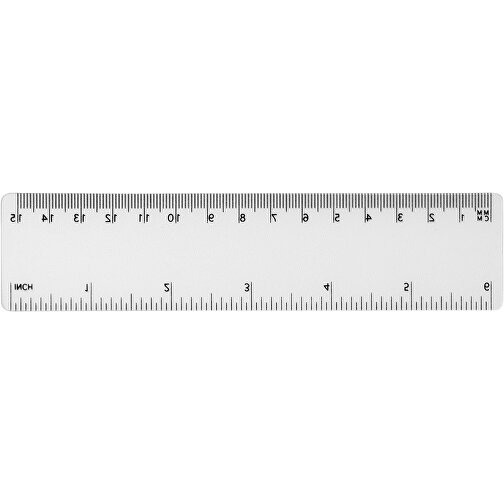 Rothko 15 Cm Kunststofflineal , transparent, PP Kunststoff, 15,90cm x 0,10cm x 3,70cm (Länge x Höhe x Breite), Bild 2