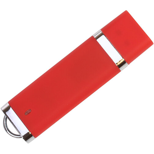 USB-Stick BASIC 2 GB , Promo Effects MB , rot MB , 2 GB , Kunststoff MB , 3 - 10 MB/s MB , 7,40cm x 0,70cm x 2,00cm (Länge x Höhe x Breite), Bild 1