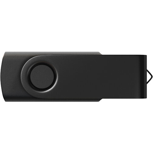 USB-Stick SWING Color 2.0 4 GB , Promo Effects MB , schwarz MB , 4 GB , Kunststoff/ Aluminium MB , 5,70cm x 1,00cm x 1,90cm (Länge x Höhe x Breite), Bild 2