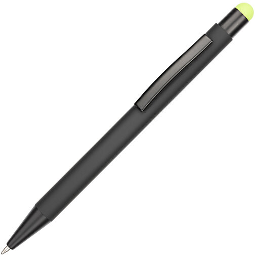 Kugelschreiber Colorado , Promo Effects, schwarz/grün, Aluminium, 13,50cm x 0,80cm (Länge x Breite), Bild 6