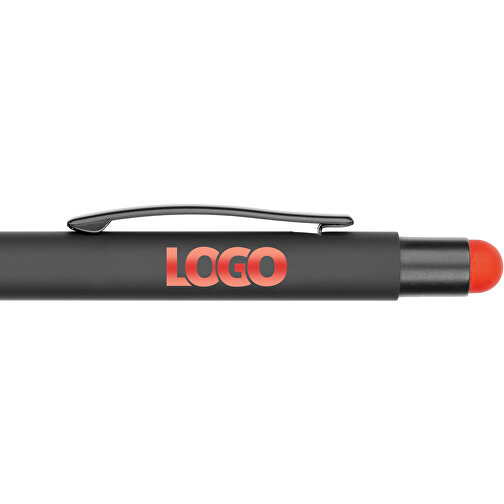 Kugelschreiber Colorado , Promo Effects, schwarz/grün, Aluminium, 13,50cm x 0,80cm (Länge x Breite), Bild 8