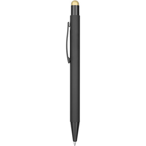 Kugelschreiber Colorado , Promo Effects, schwarz/gold, Aluminium, 13,50cm x 0,80cm (Länge x Breite), Bild 3