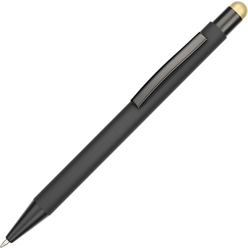 Kugelschreiber Colorado , Promo Effects, schwarz/gold, Aluminium, 13,50cm x 0,80cm (Länge x Breite), Bild 6
