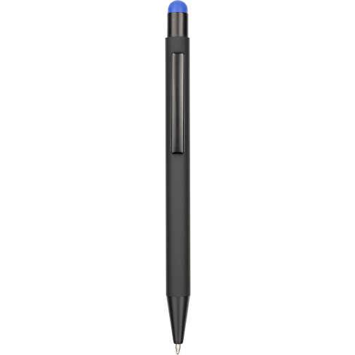 Kugelschreiber Colorado , Promo Effects, schwarz/dunkelblau, Aluminium, 13,50cm x 0,80cm (Länge x Breite), Bild 2
