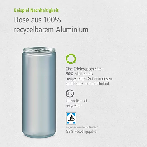 Energy Drink, 250 ml, Body Label transp. (Alu Look), Image 7