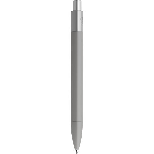 Prodir DS4 Soft Touch PRR Push Kugelschreiber , Prodir, delfingrau / silber satiniert, Kunststoff, 14,10cm x 1,40cm (Länge x Breite), Bild 3