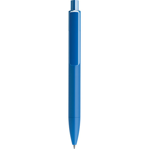 Prodir DS4 Soft Touch PRR Push Kugelschreiber , Prodir, true blue, Kunststoff, 14,10cm x 1,40cm (Länge x Breite), Bild 1