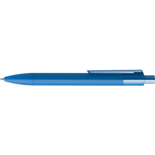 Prodir DS4 Soft Touch PRR Push Kugelschreiber , Prodir, true blue, Kunststoff, 14,10cm x 1,40cm (Länge x Breite), Bild 5