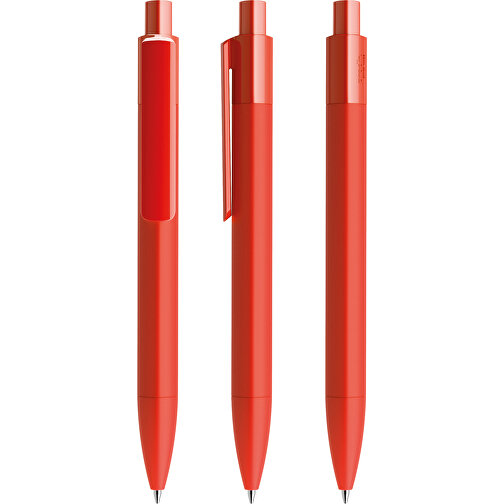 Prodir DS4 Soft Touch PRR Push Kugelschreiber , Prodir, rot, Kunststoff, 14,10cm x 1,40cm (Länge x Breite), Bild 6