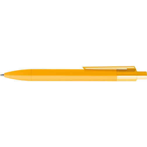Prodir DS4 Soft Touch PRR Push Kugelschreiber , Prodir, gelb, Kunststoff, 14,10cm x 1,40cm (Länge x Breite), Bild 5
