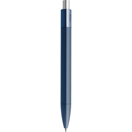 Prodir DS4 PMM Push Kugelschreiber , Prodir, sodalithblau / silber satiniert, Kunststoff, 14,10cm x 1,40cm (Länge x Breite), Bild 3
