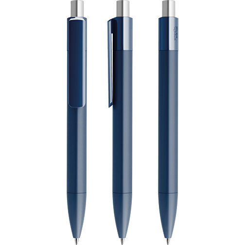 Prodir DS4 PMM Push Kugelschreiber , Prodir, sodalithblau / silber satiniert, Kunststoff, 14,10cm x 1,40cm (Länge x Breite), Bild 6