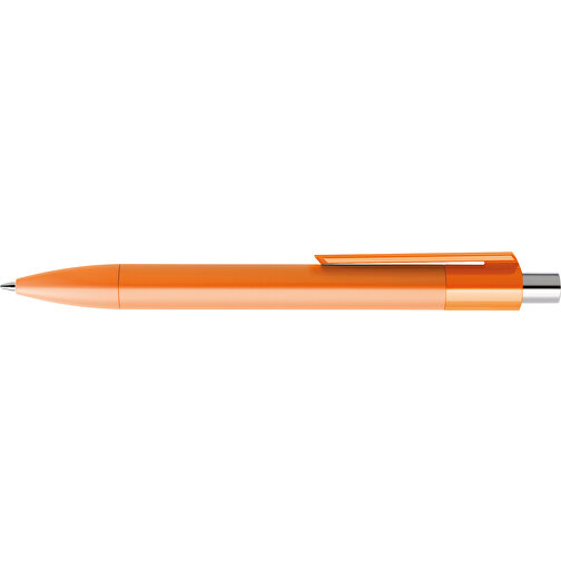 Prodir DS4 PMM Push Kugelschreiber , Prodir, orange / silber poliert, Kunststoff, 14,10cm x 1,40cm (Länge x Breite), Bild 5