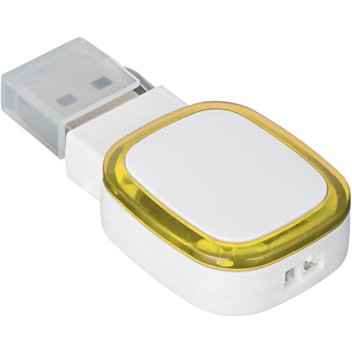 USB-Speicherstick COLLECTION 500 , Reflects MB , weiß MB , 8 GB , Kunststoff MB , 39,00cm x 4,00cm x 26,00cm (Länge x Höhe x Breite), Bild 1