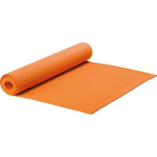Fitness-Yoga Matte Mit Trageriemen , orange, EVA, 65,00cm (Länge), Bild 1