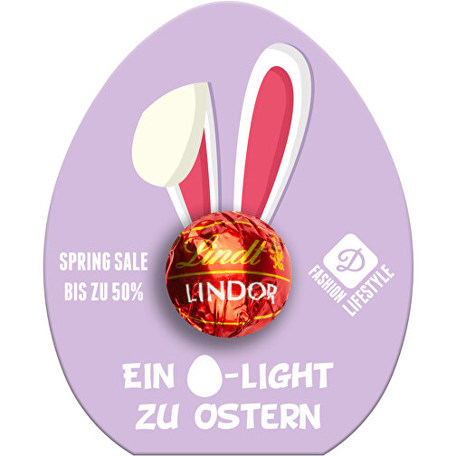 Uovo di Pasqua in scatola promozionale Lindt Lindor, Immagine 1