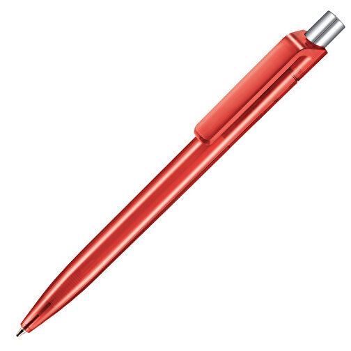 Kugelschreiber INSIDER TRANSPARENT M , Ritter-Pen, feuer-rot, ABS-Kunststoff, 0,90cm (Länge), Bild 2
