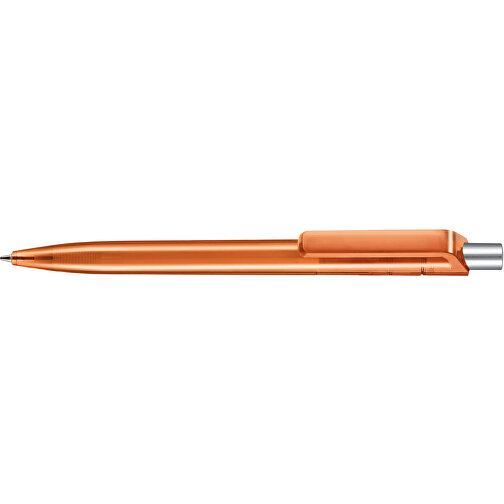 Kugelschreiber INSIDER TRANSPARENT M , Ritter-Pen, clementine-orange, ABS-Kunststoff, 0,90cm (Länge), Bild 3