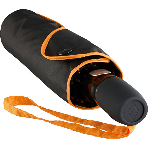 AOC-Oversize-Taschenschirm FARE®-Seam , Fare, schwarz-orange, Polyester- Pongee, , Bild 8