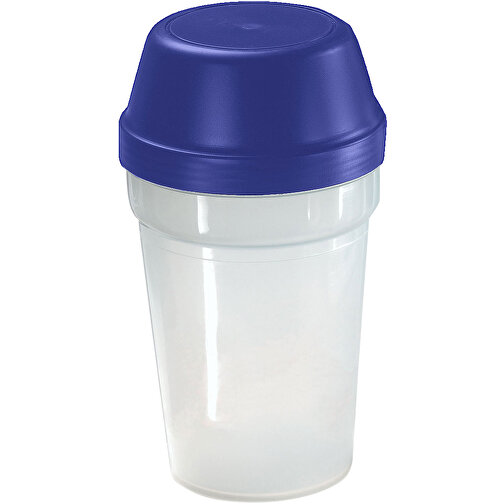 Shaker 'Multi' 0,3 L , transparent/standard-blau PP, Kunststoff, 15,60cm (Höhe), Bild 1