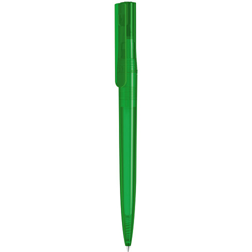 RECYCLED PET PEN Switch Transparent , uma, grün, Kunststoff, 14,99cm (Länge), Bild 1