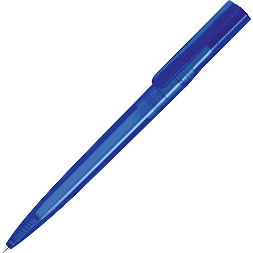 RECYCLED PET PEN Switch Transparent , uma, blau, Kunststoff, 14,99cm (Länge), Bild 2