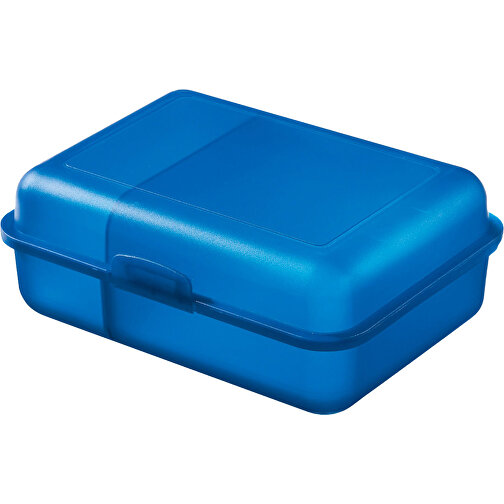 Vorratsdose 'Pausen-Box' , trend-blau PP, Kunststoff, 17,50cm x 6,90cm x 12,80cm (Länge x Höhe x Breite), Bild 1