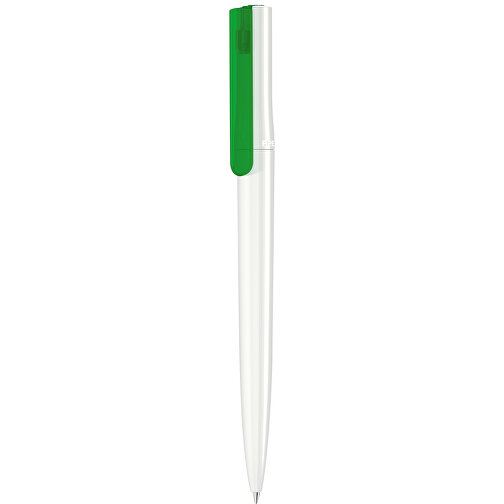 RECYCLED PET PEN Switch K Transparent , uma, grün, Kunststoff, 14,99cm (Länge), Bild 1